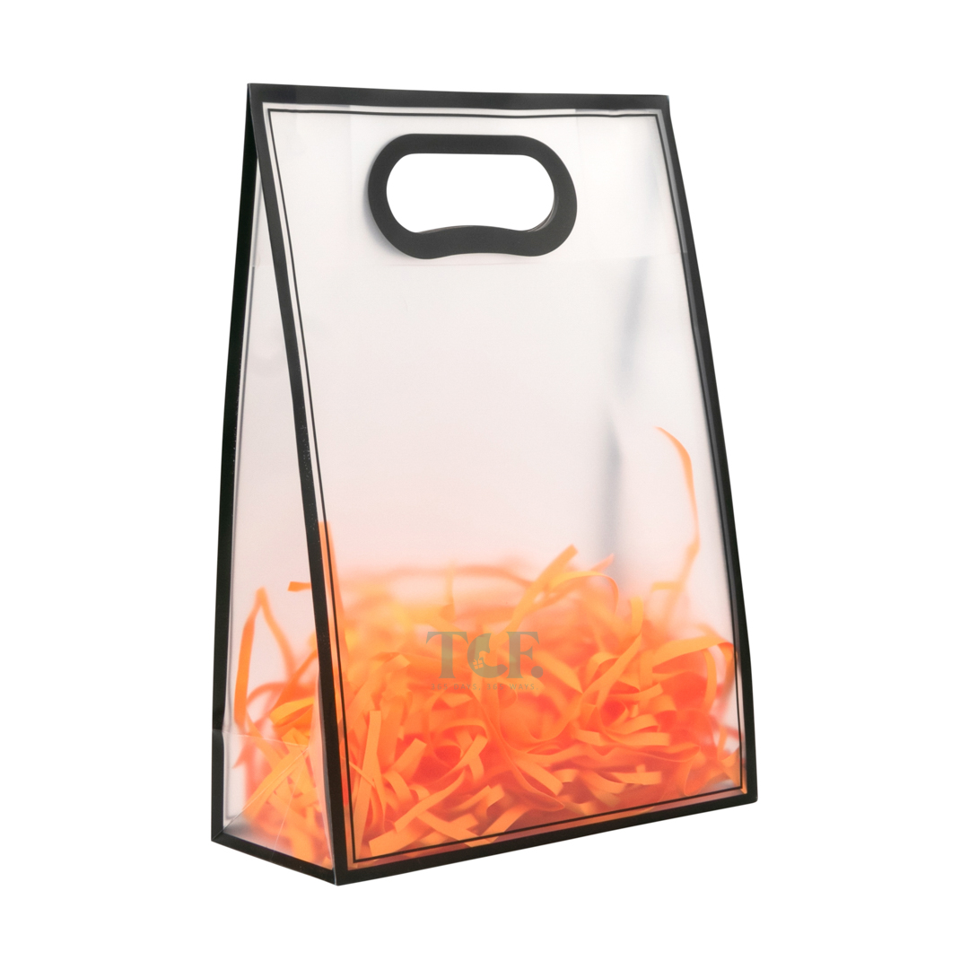 Stylish Frosted Paper Bag - Multiple Sizes