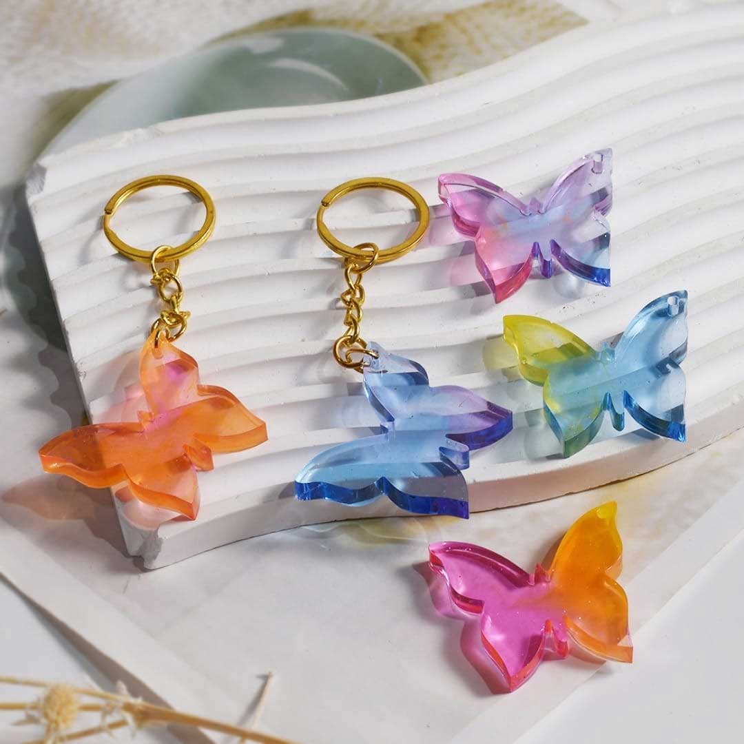 Keychain and Pendant Butterfly Silicone Mold (SM334) 3