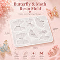 Keychain and Pendant Butterfly Silicone Mold (SM333)