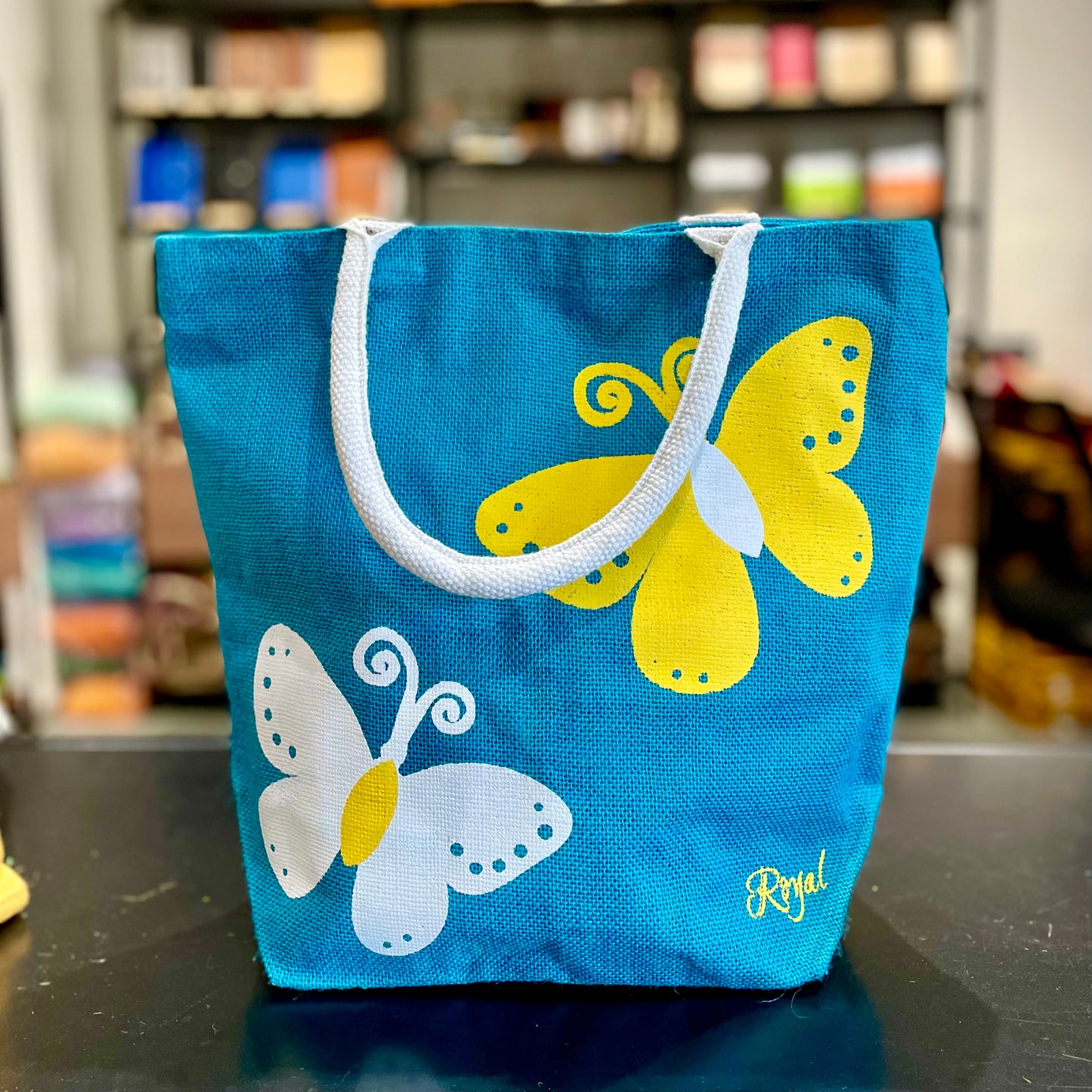 Colorful Butterfly Tote Bag