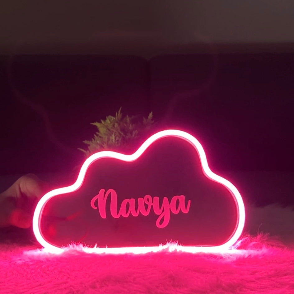 Personalized Cloud Lamp