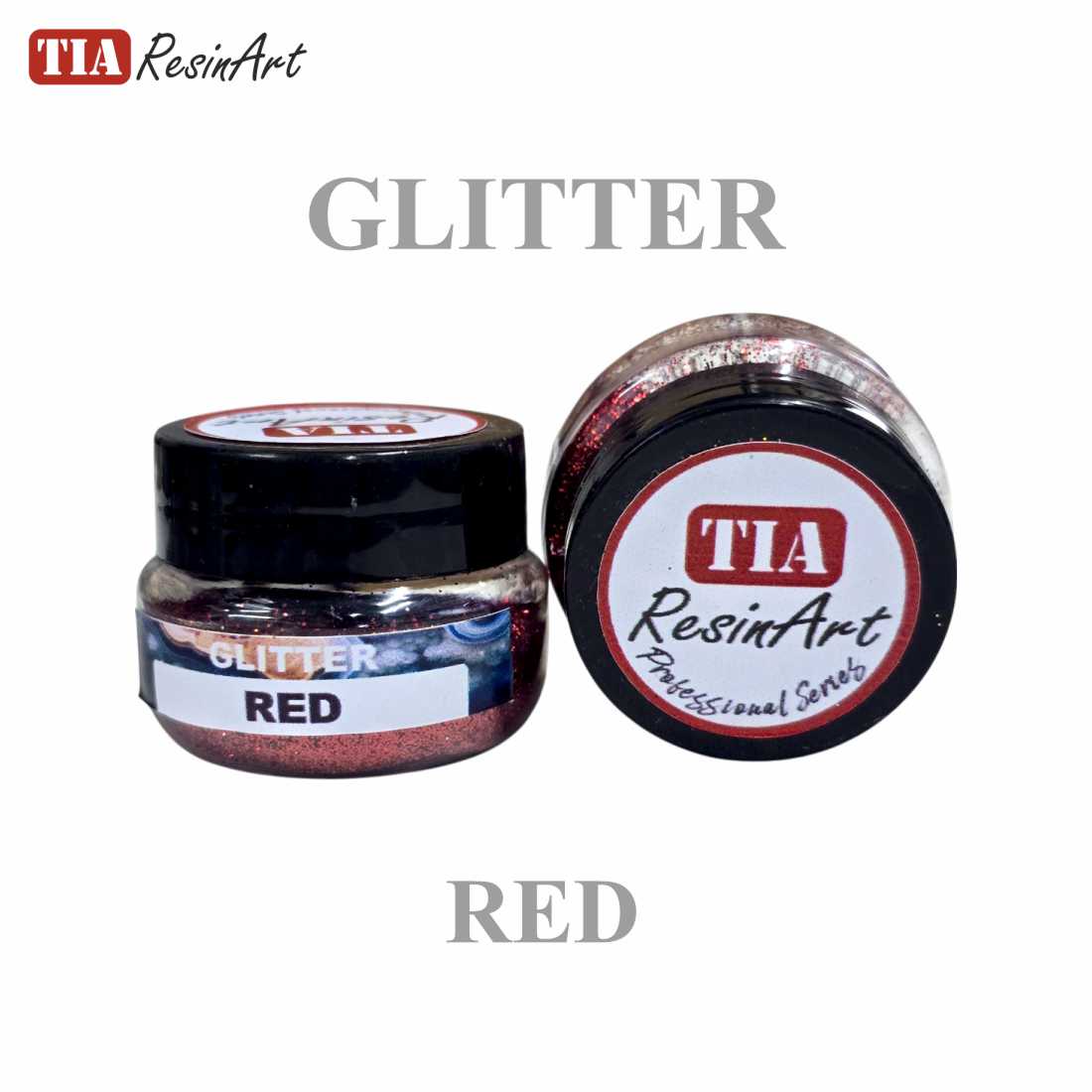 Glitter for Resin Art (RED) 2