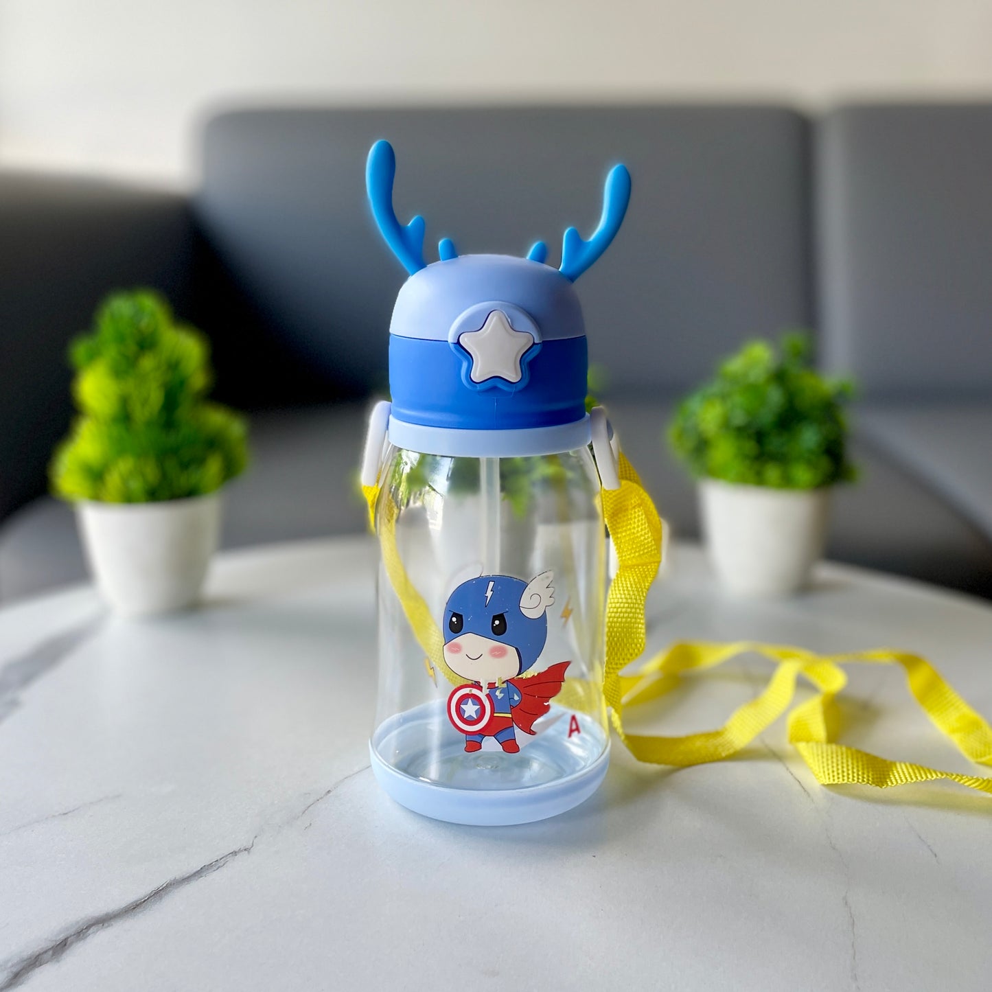 Cartoon Sipper Bottle For Kids