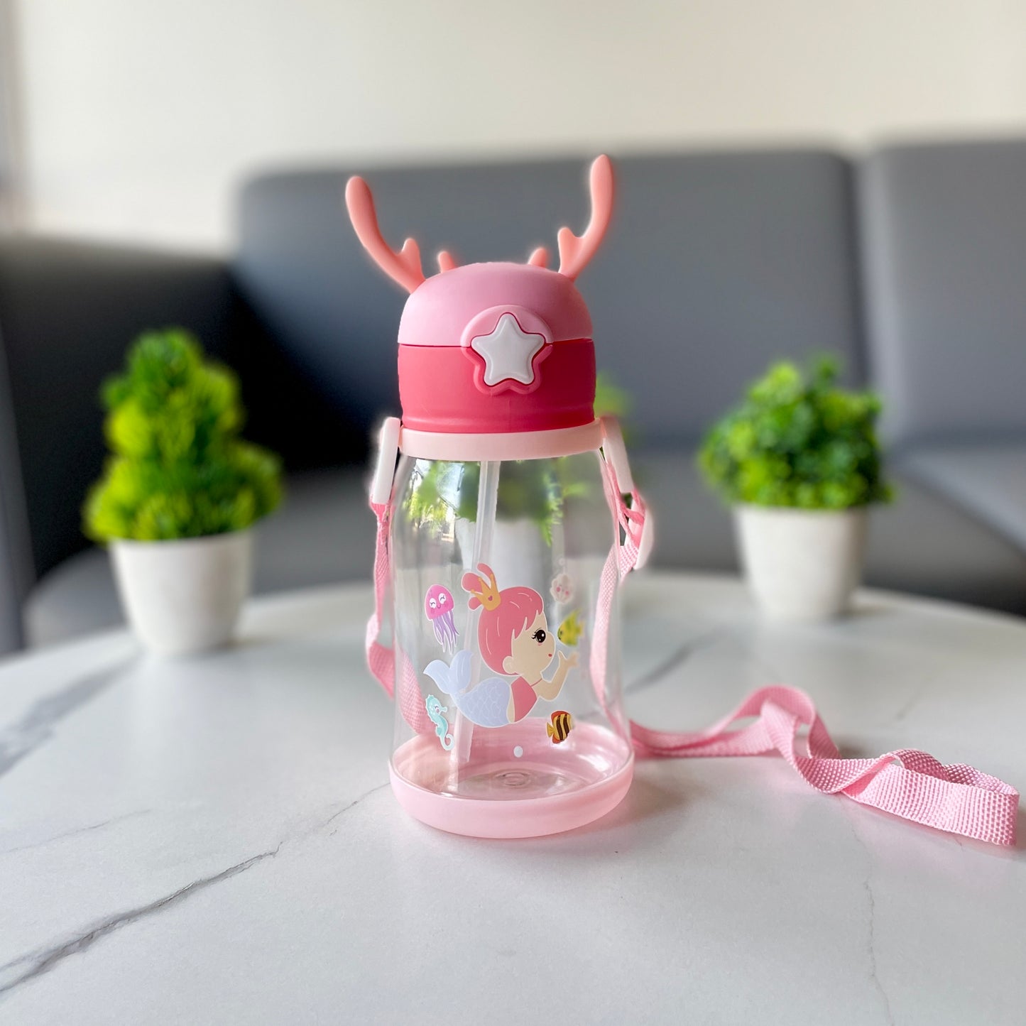 Cartoon Sipper Bottle For Kids