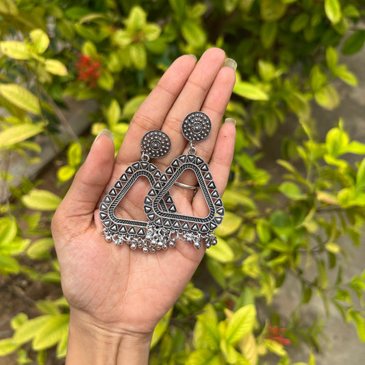 Oxidised Triangle Statement Jhumka