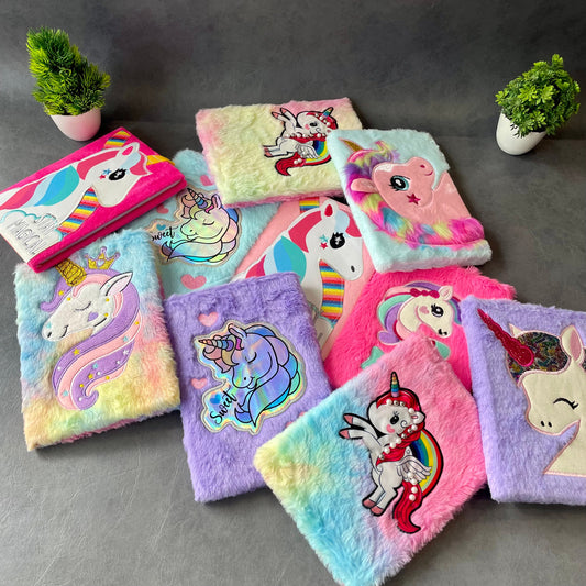 Unicorn Fur Diary For Kids