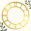 Golden Acrylic Number Clock Base for Resin Art (TR1045)