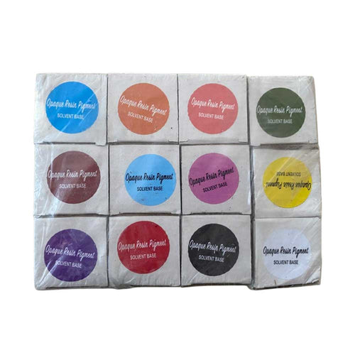 12pc set of Plain Pigment for Resin art (TR1261)