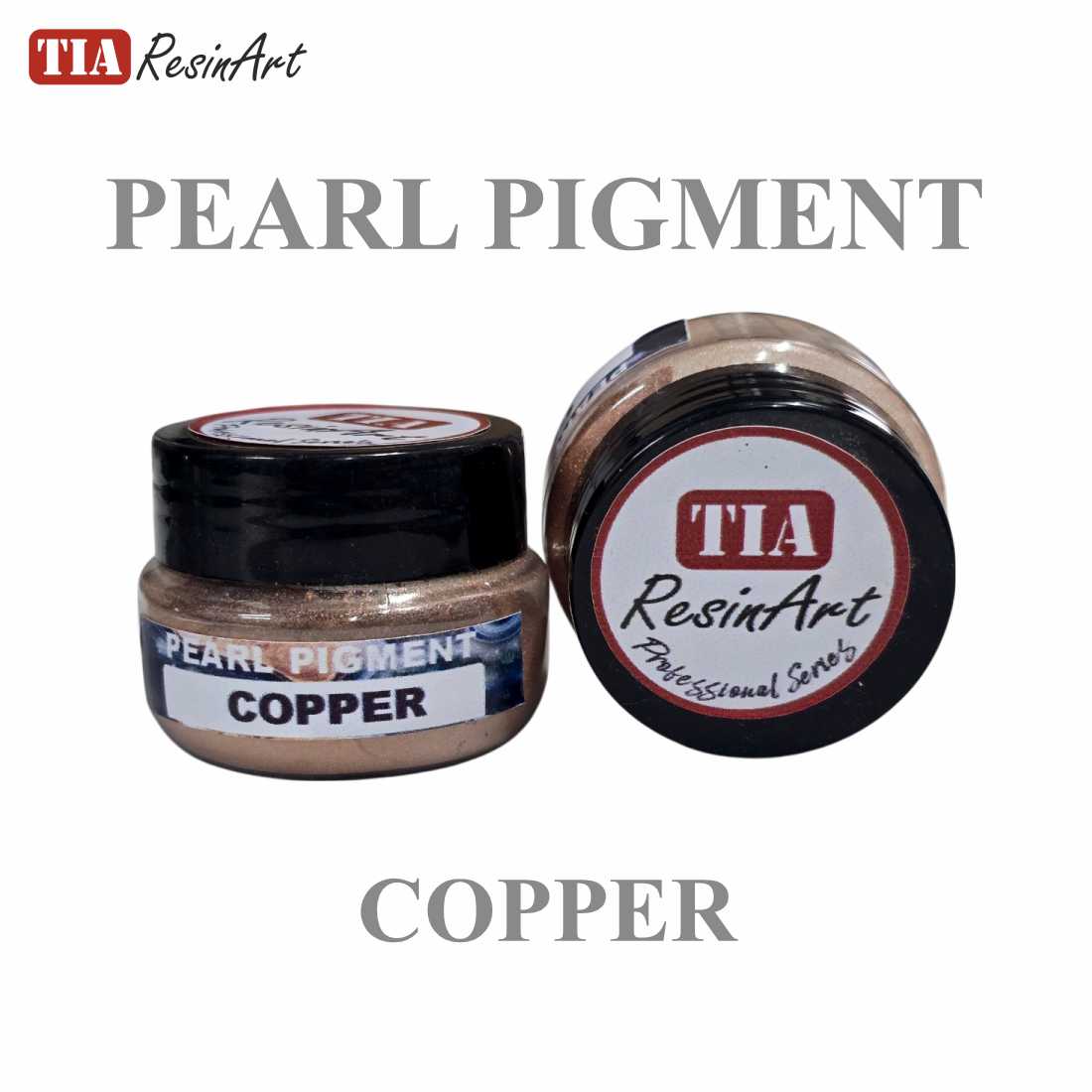 Pearl Pigment for Resin Art (COPPER) 2