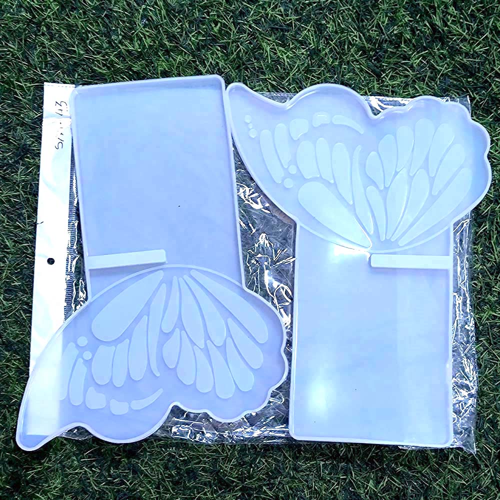 Book Stand Butterfly Mould Silicon Mould (SM043)