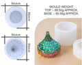 Gift Box Water Drop  Shape Storage Box Silicon Mould (SM292)