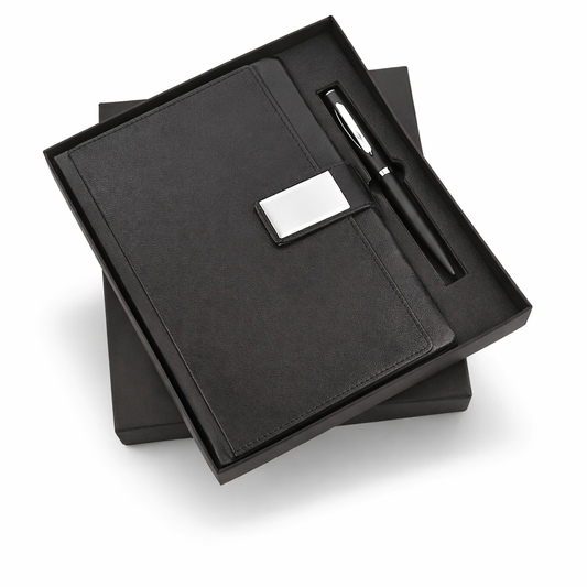 SR-145 / SR-146 Mars Premium A5 Diary & Metal Pen Corporate Gift Set