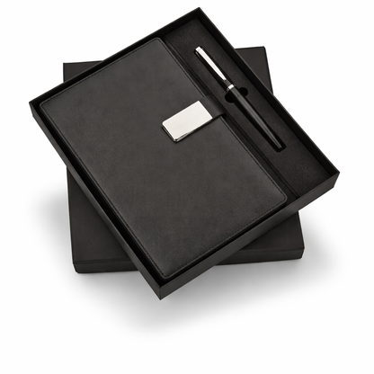 SR-217 / SR-218 / SR-219 | Premium A5 Diary with Metal Pen – Corporate Gift Set