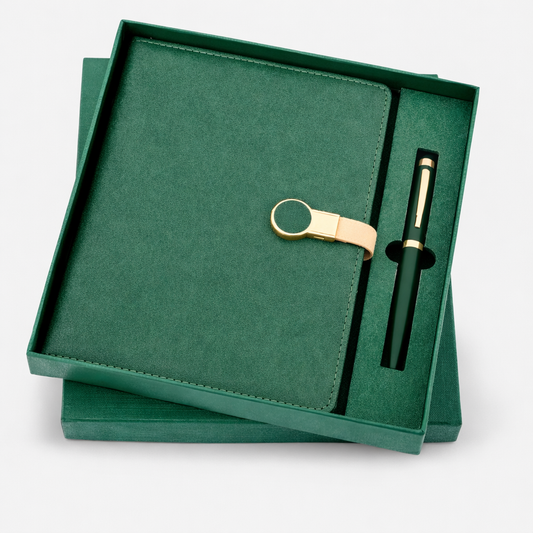 SR-304 / SR-305 Premium Corporate Hamper – Royale Metal Pen & A5 Diary Gift Set