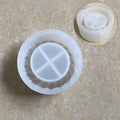 Holder for Tea Light Doted Round silicone moulds (SM304)