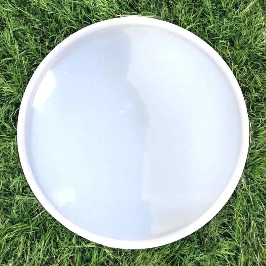 Round Plain 16x16Inch 20mm Depth Silicon Mould (SM258)