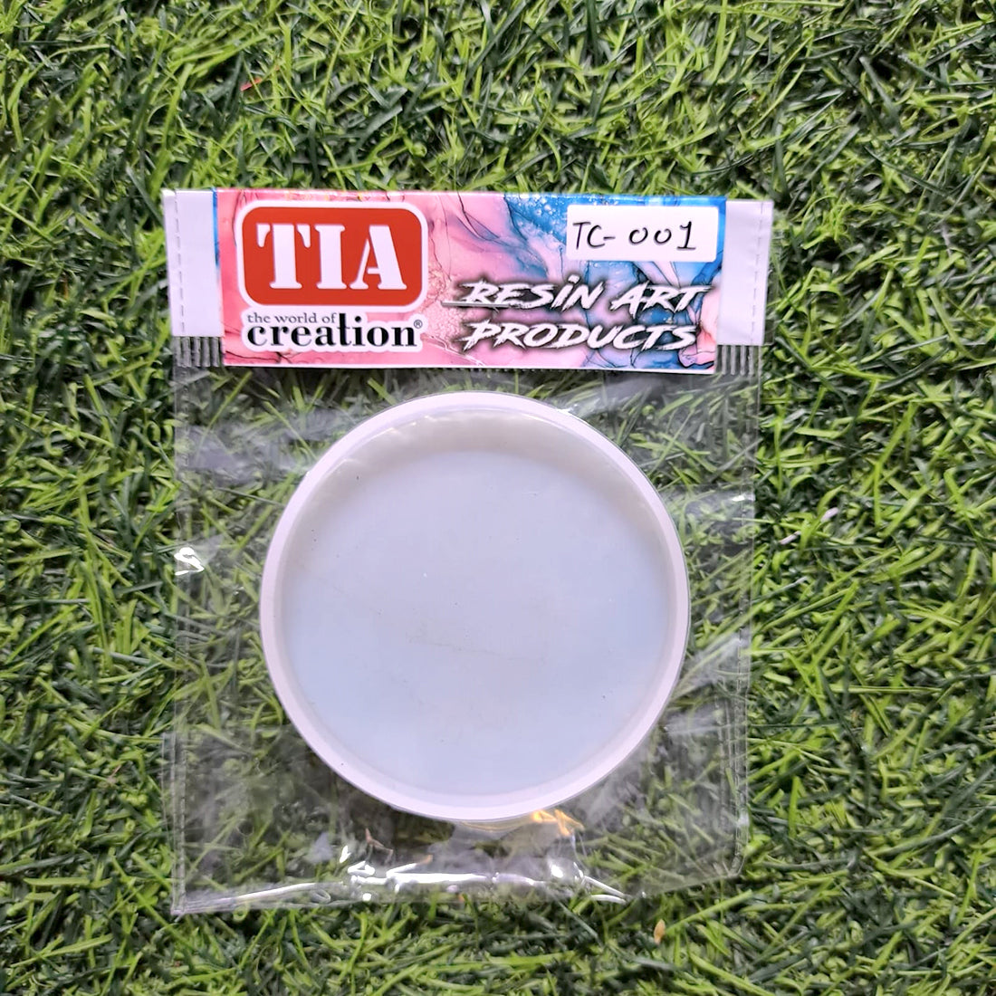 Round Plain 03x03Inch 8mm Depth Silicon Mould (SM250)