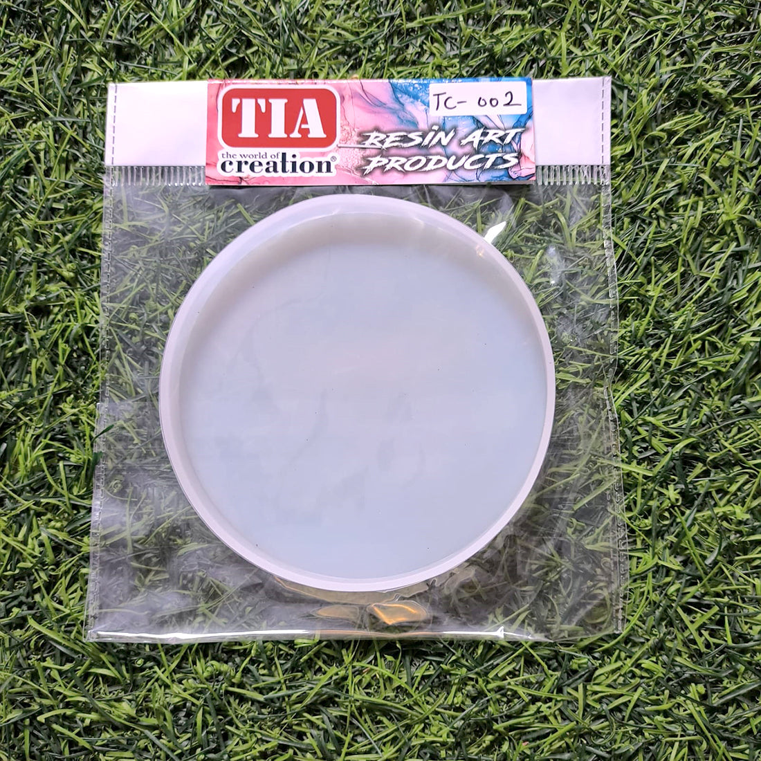 Round Plain 04x04Inch 8mm Depth Silicon Mould (SM251)