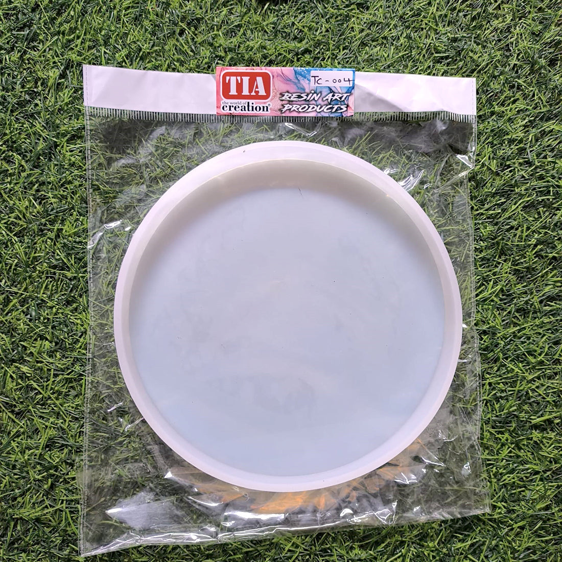 Round Plain 08x08Inch 20mm Depth Silicon Mould (SM254)
