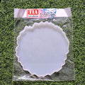 Round Agate ZigZag 06x06In 10mm Depth Silicon Mould (SM239)