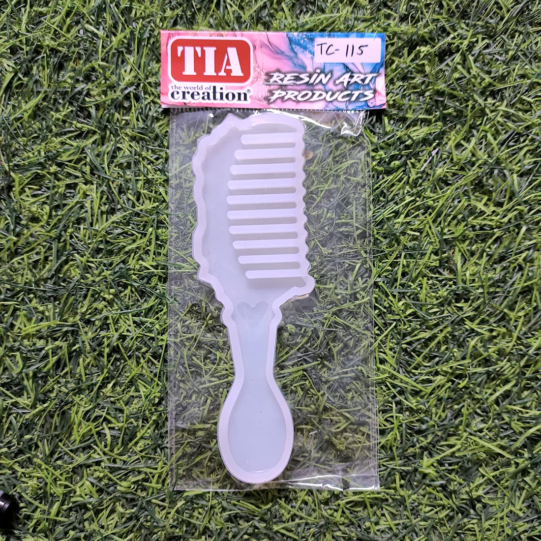Comb 6Inch 15x5cm 4mm Depth Silicon Mould (SM109)