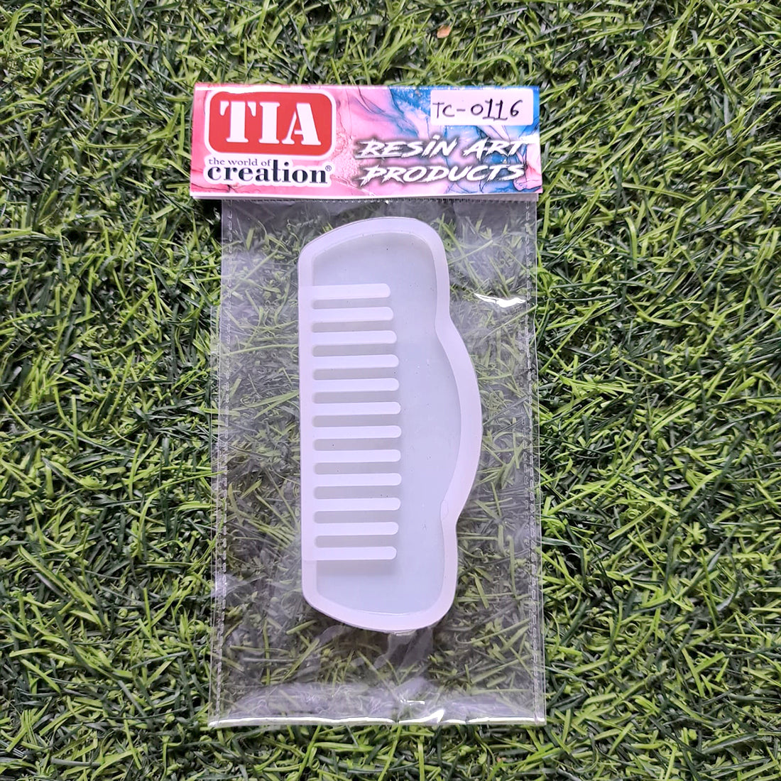 Comb Small 4Inch 10x5cm 4mm Depth Silicon Mould (SM110)
