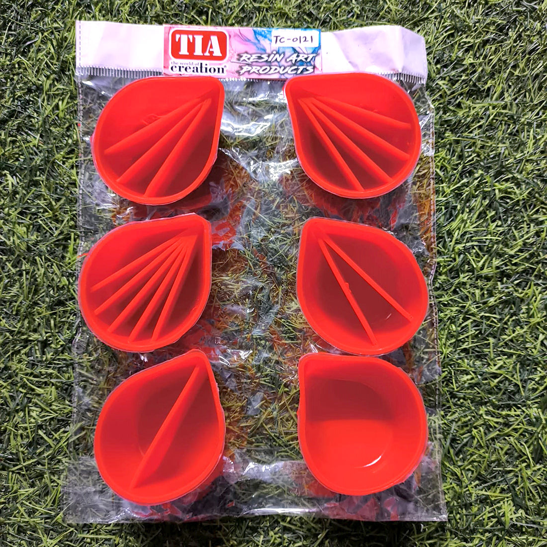 Cups For Pouring 6 Pcs Set 7.5x6cm 35mm Depth Silicon (SM114)