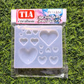 Heart Small 14 Cavity 3.5x3inch Silicon Mould (SM157)