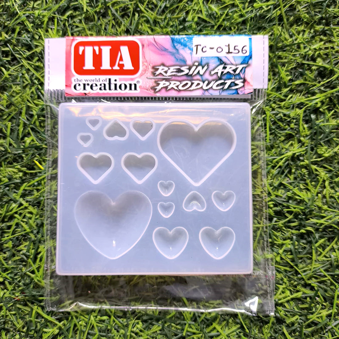 Heart Small 14 Cavity 3.5x3inch Silicon Mould (SM157)