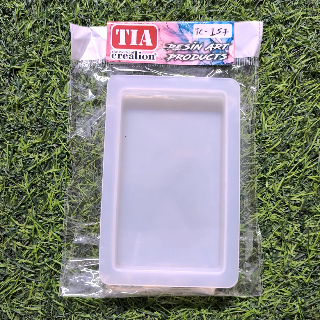 Rectangle Tray 3.5x5In 15mm Depth Silicon Mould (SM230)