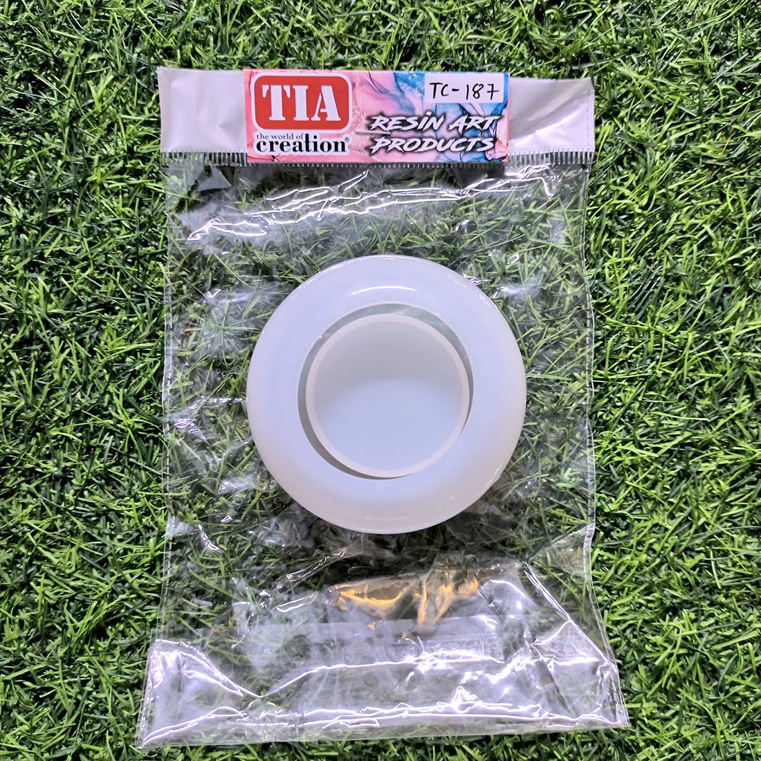 Holder for Tea Light 9x6cm Big Round silicone moulds (SM167)