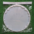Round Agate Zigzag 12x12Inch 15mm Depth Silicon Mould (SM242)