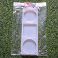 PAPER WAIGHT MOULD (ROUND 3.8IN) (SQUARE 3.85IN) (HEXAGOAN 3.75IN) mould (SM209)