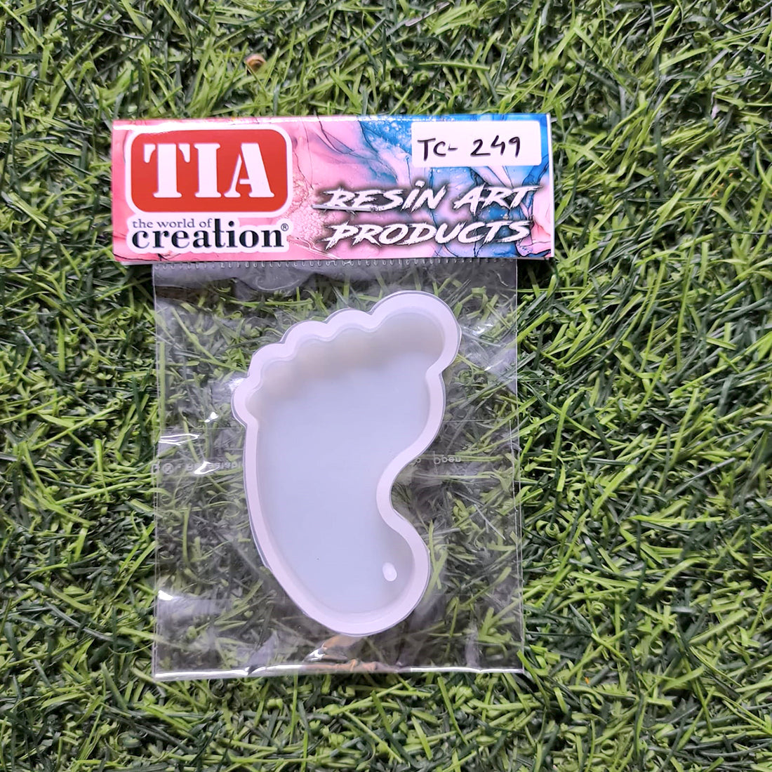 Keychain Foot 2Inch SIlicon Mould (SM194)