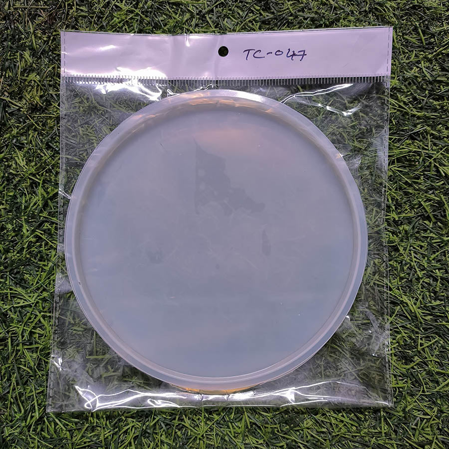 Round Plain 06x06Inch 8mm Depth Silicon Mould (SM253)