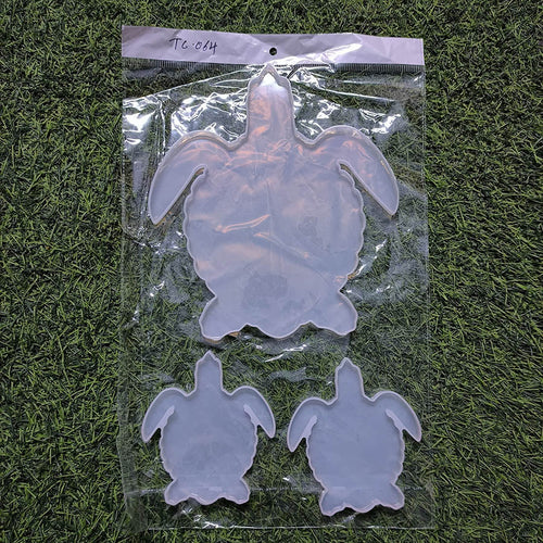 3 Pcs Turtle Set Mould  22.5x19.5cm 11.5x10cm (SM052)