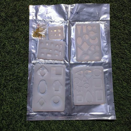 5pcs Jewellery set Silicon Mould (SM057)