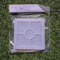 Square Border 4Inch 10mm Depth Silicon Mould (SM272)
