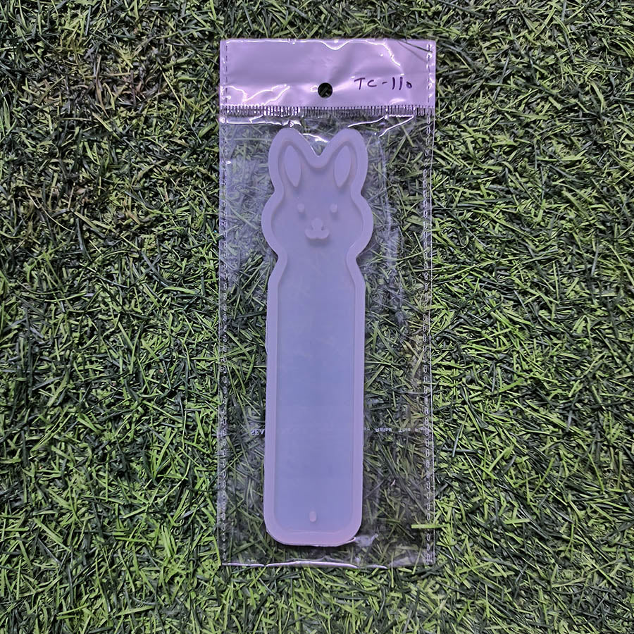 Bookmark Rabbit 15x4cm 3mm Depth Silicon Mould (SM091)