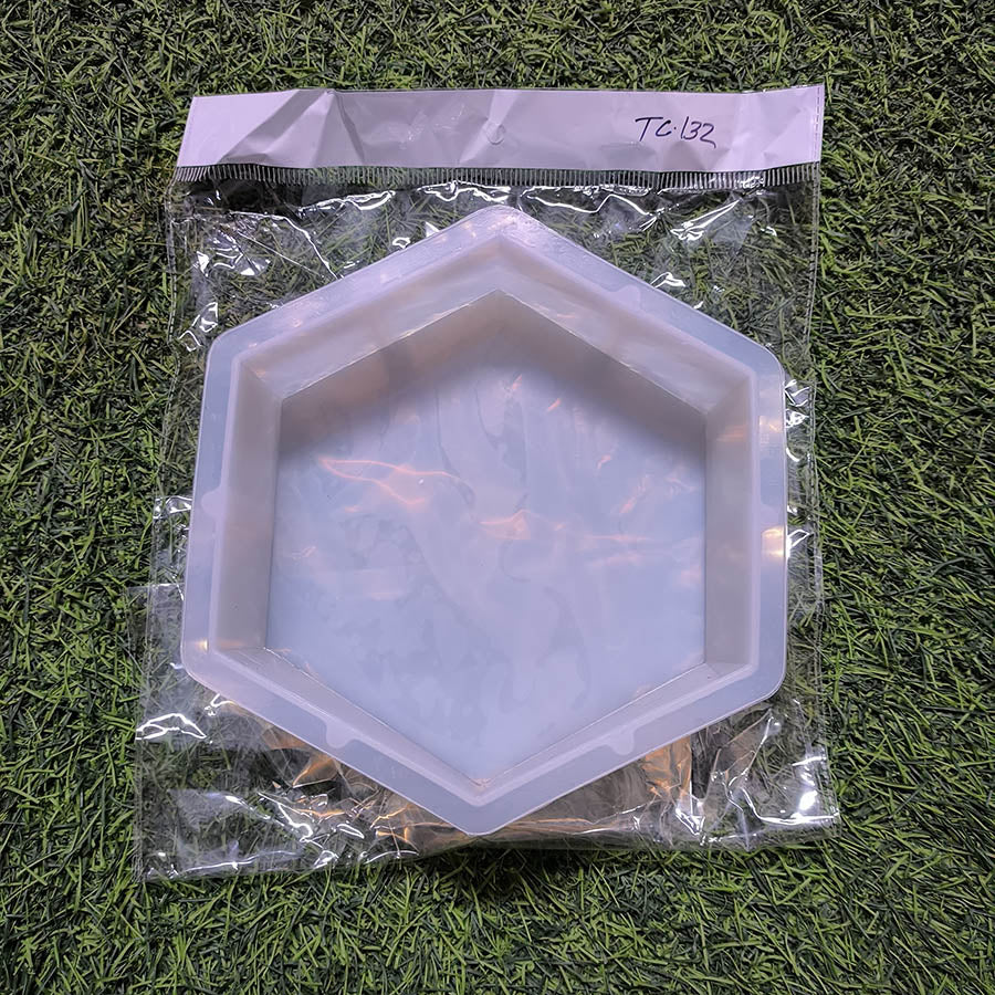 Hexagon Shape 6 Inch Wedding Mould 50mm Depth Silicon Mould (SM164)