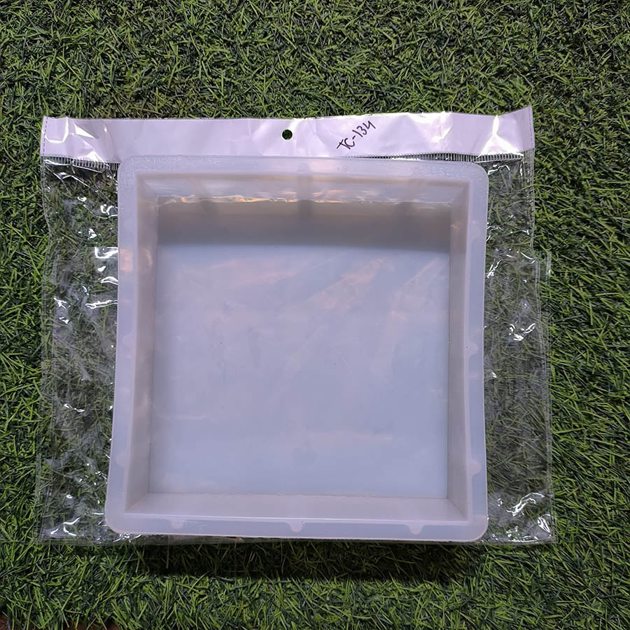 Square Shape Wedding Mould 17cm  50mm Depth Silicon Mould (SM278)