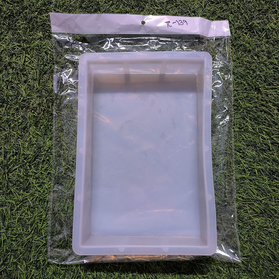 Rectangle Shape Wedding Mould 25x17cm  50mm Depth Silicon Mould (SM225)
