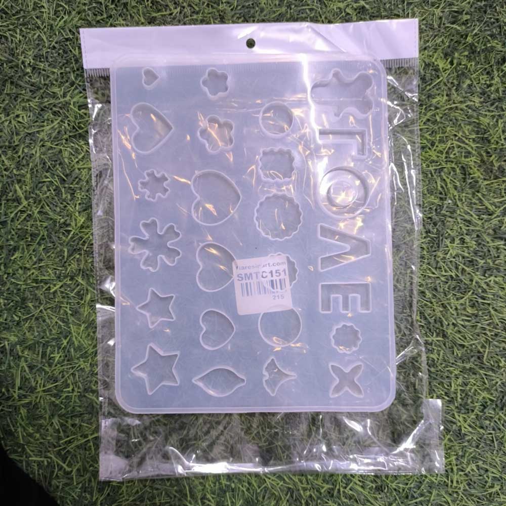 Multi love pendent Silicon Mould (SM202)