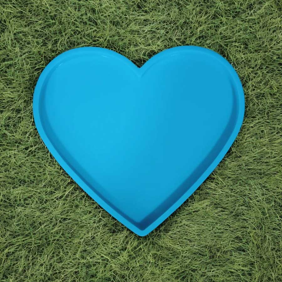 Heart 5inch 20mm depth Silicon Mould (147)