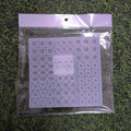 81 Cavity Jewellery 5x5inch Silicone Mould (SM060)
