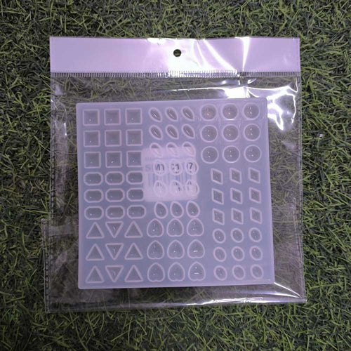 81 Cavity Jewellery 5x5inch Silicone Mould (SM060)