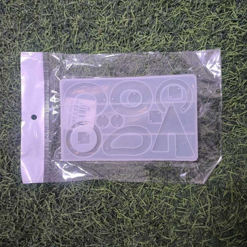 9 Cavity Oval Silicon Mould (SM061)