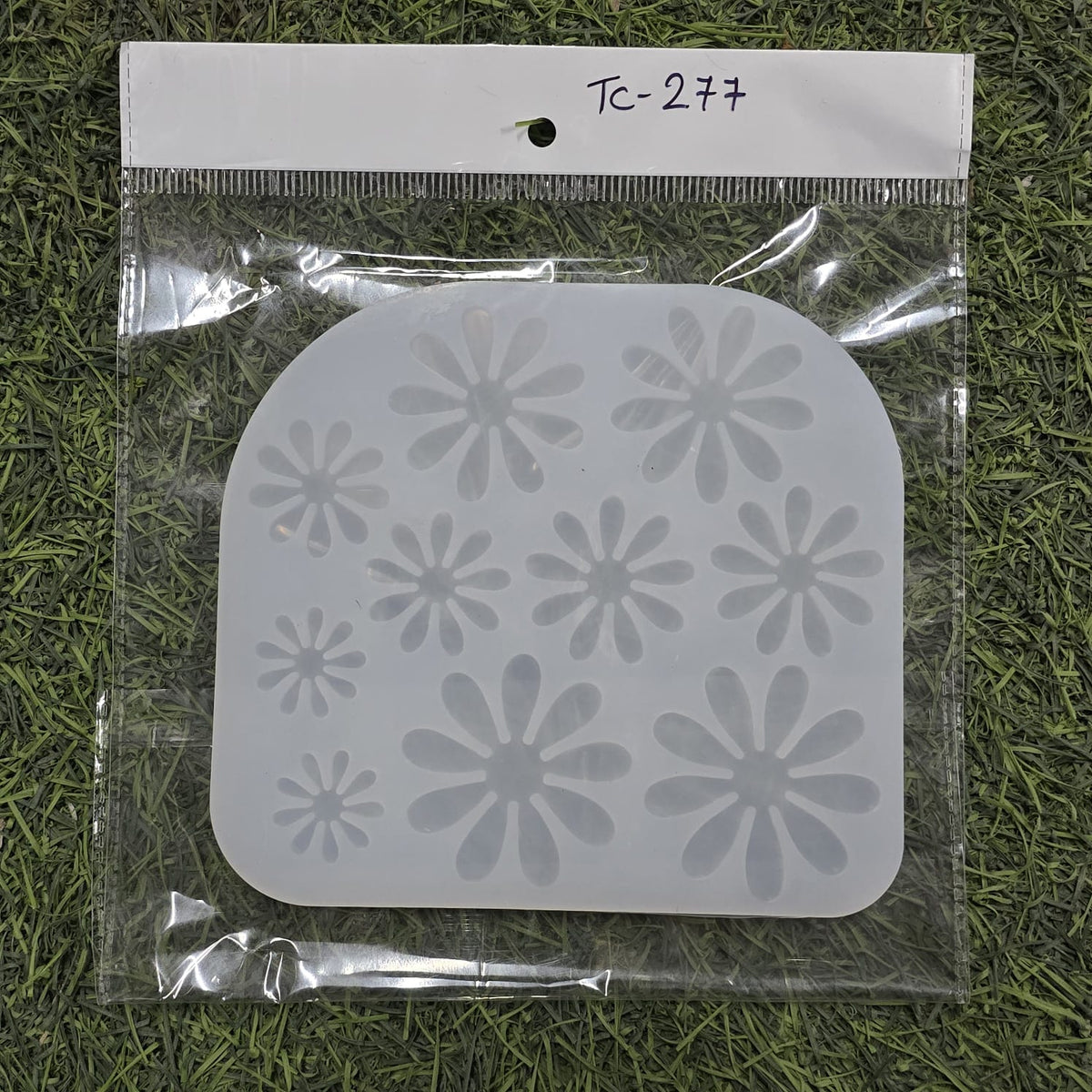 Flower 3D 10 Cavity Silicon Mould (SM124)