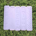 Bookmark Mould 5 DESIGN 6 INCH Mould (SM089)