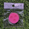 Flower 3 Cavity Pink Mould (SM123)